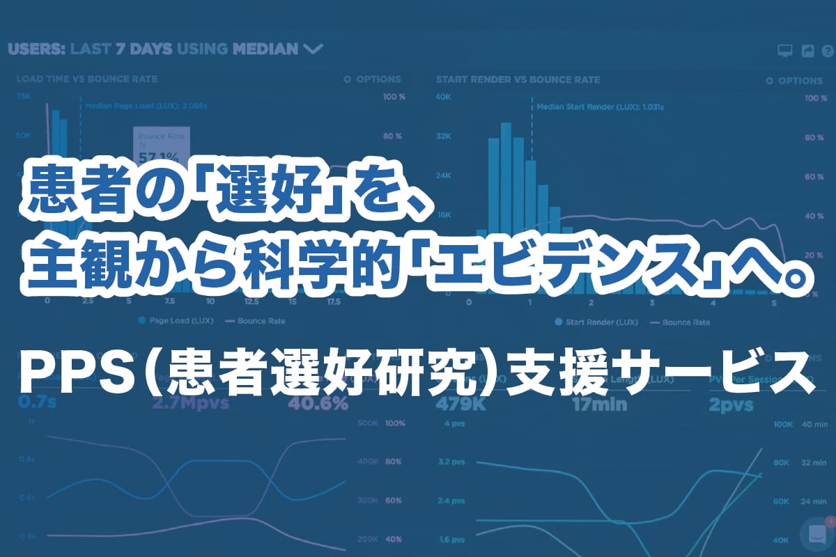 PPS患者選好研究支援サービスバナー